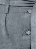 Sukňa z imitácie kože Heine B.C., šedá