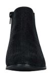 Semišové členkové topánky Andrea Conti, čierna