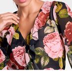 Šifónové šaty s kvetinovou potlačou Ashley Brooke, viacfarebná