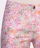 Strečové nohavice s kvetinovou potlačou Linea Tesini, viacfarebné