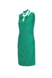 Džersejové šaty s Cut-Outs výrezmi Ashley Brooke, zelené