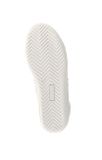 Kožené nappa členkové sneaker tenisky Andrea Conti, biele