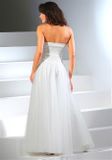 Svadobné šaty Laura Scott Wedding vyšívané korálkami, biele