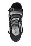 Spoločenské sandále Heine, čierna