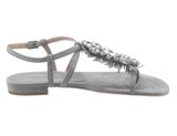Kožené sandále Guido Maria Kretschmer, sivá