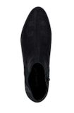 Semišové členkové topánky Andrea Conti, čierna