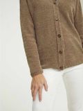 Ženilkový sveter Linea Tesini, hnedá