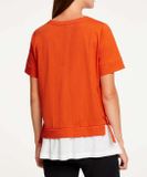 Džersejové tričko Rick Cardona, oranžovo-smotanová