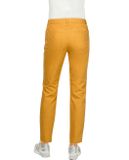 Strečové džínsy s kontrastným pásom Création L, horčicová