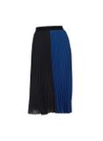 Plisovaná sukňa Rick Cardona, kráľovská modro-čierna