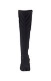 Strečové čižmy nubukového vzhľadu Andrea Conti, čierne