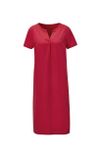 Lyocellovo-ľanové šaty Création L Premium, červené