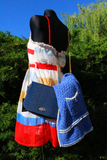 Pruhované letné šaty BLEND, farebné