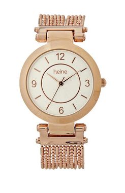 Náramkové hodinky Heine, farba ružového zlata