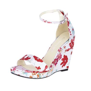 Kvetinové sandále na platforme PATRIZIA DINI, farebné