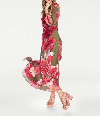 Maxi šaty s kvetovanou potlačou Heine, farebné