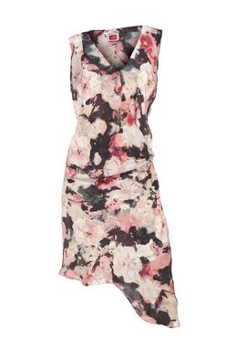 Saténové šaty s kvetinovou potlačou Travel Couture by HEINE, farebné